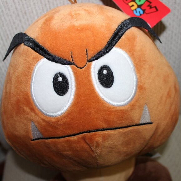 3/$77❤️Little Buddy Super Mario Bros Goomba Soft Plush Toy Nintendo Basic Fun - Picture 3 of 11
